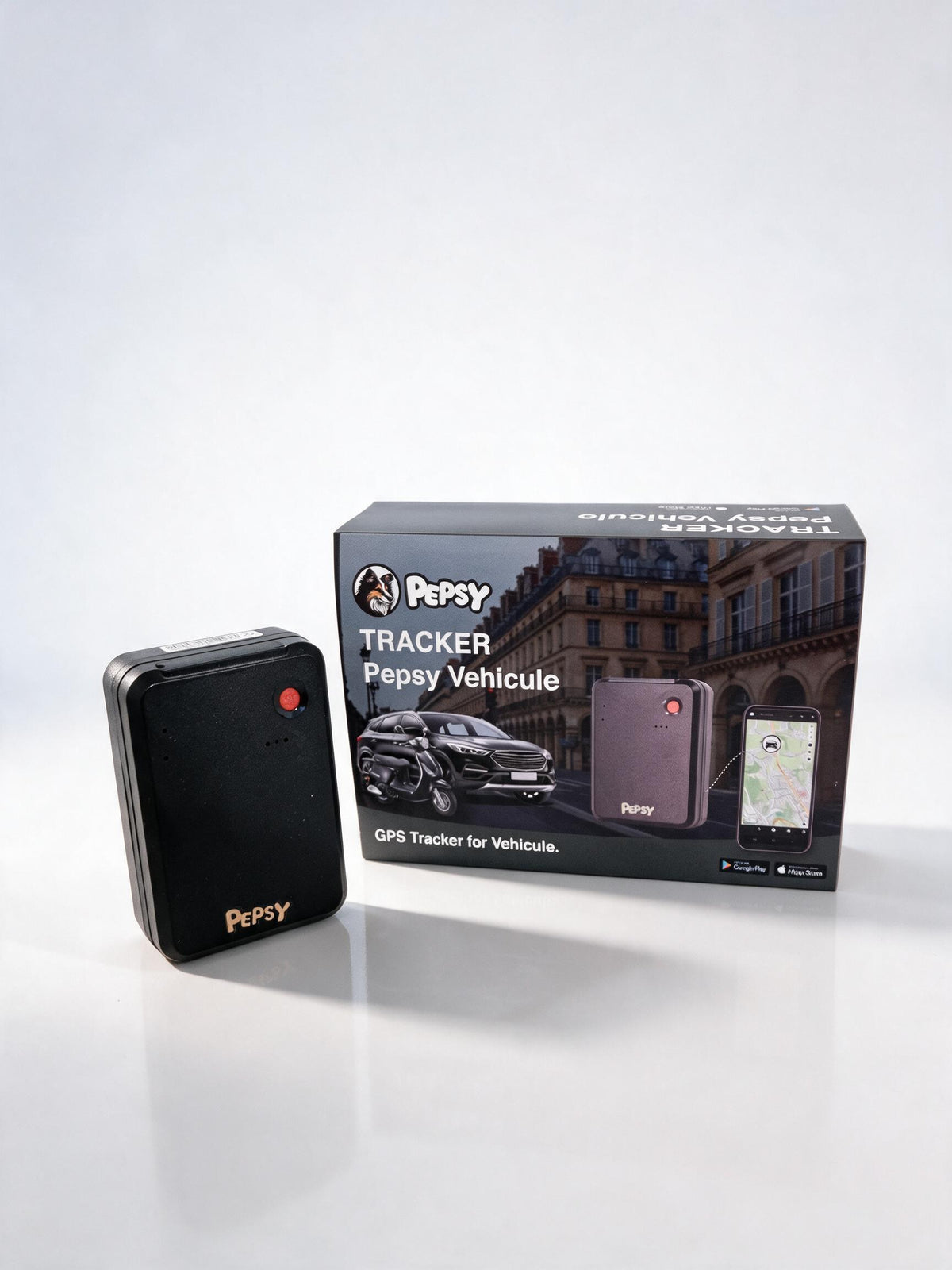 Pack Tracker GPS XL Pepsy + 1 an d'abonnement INCLUS — Voiture, Bateau, Remorque